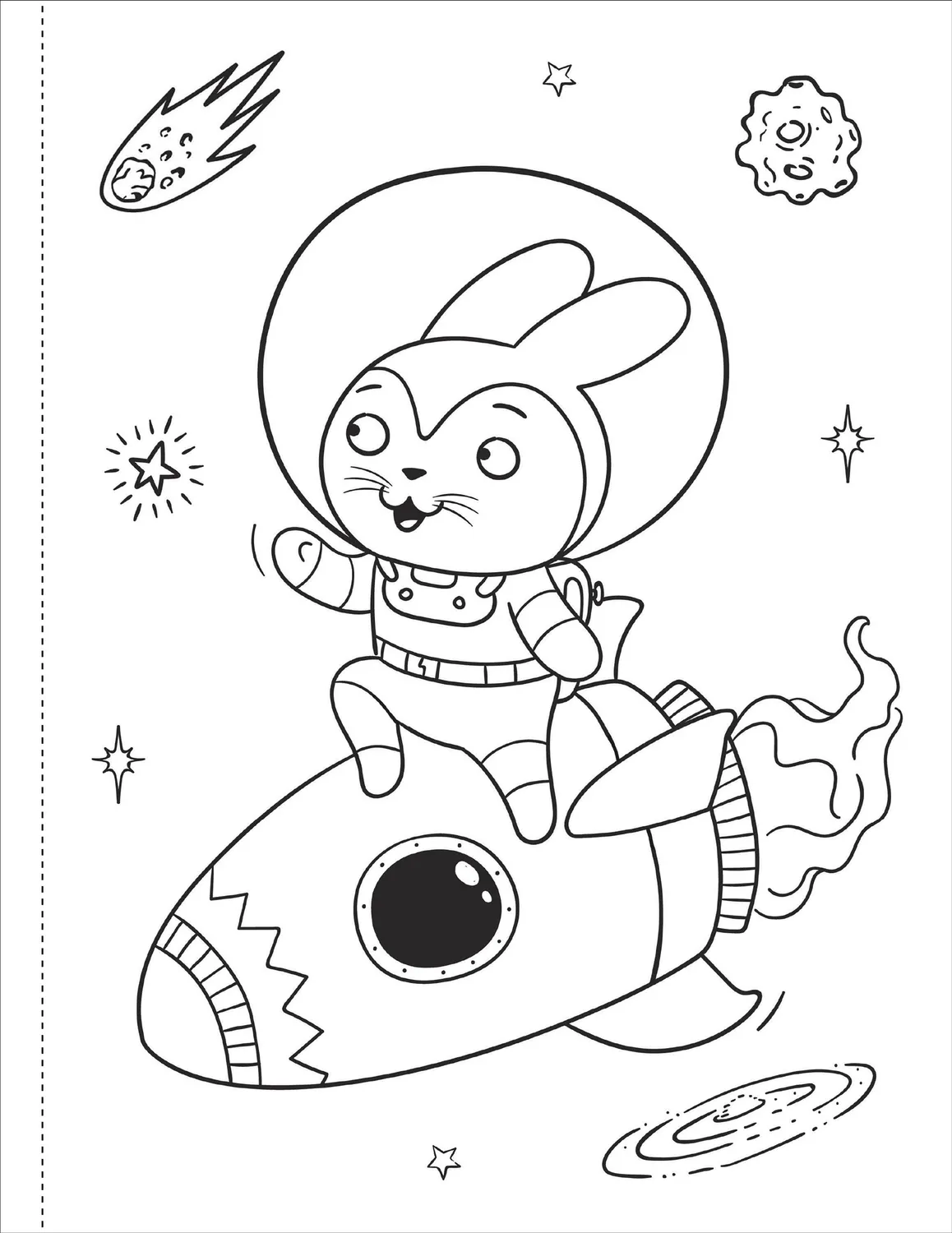 Peter Pauper Press Solar System fargeleggingsbok 64 sider