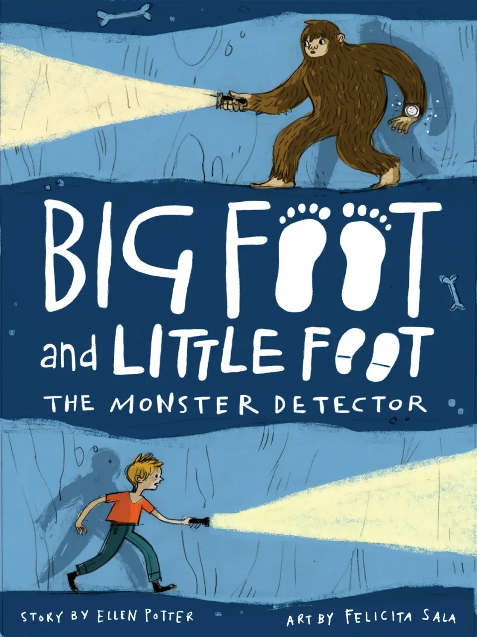 Amulet Monster Detector Big Foot 2 innbundet Halloween