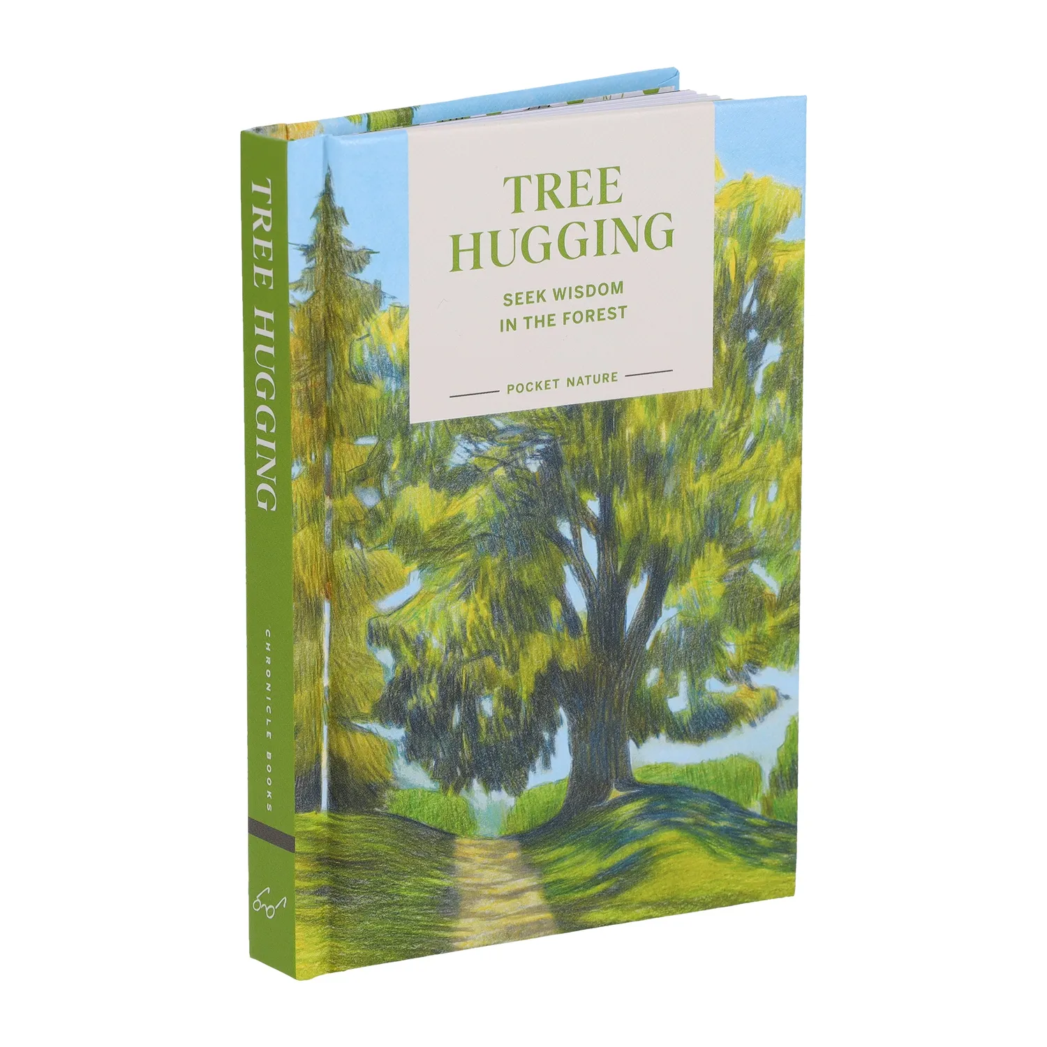 Pocket Nature Tree Hugging innbundet naturbok