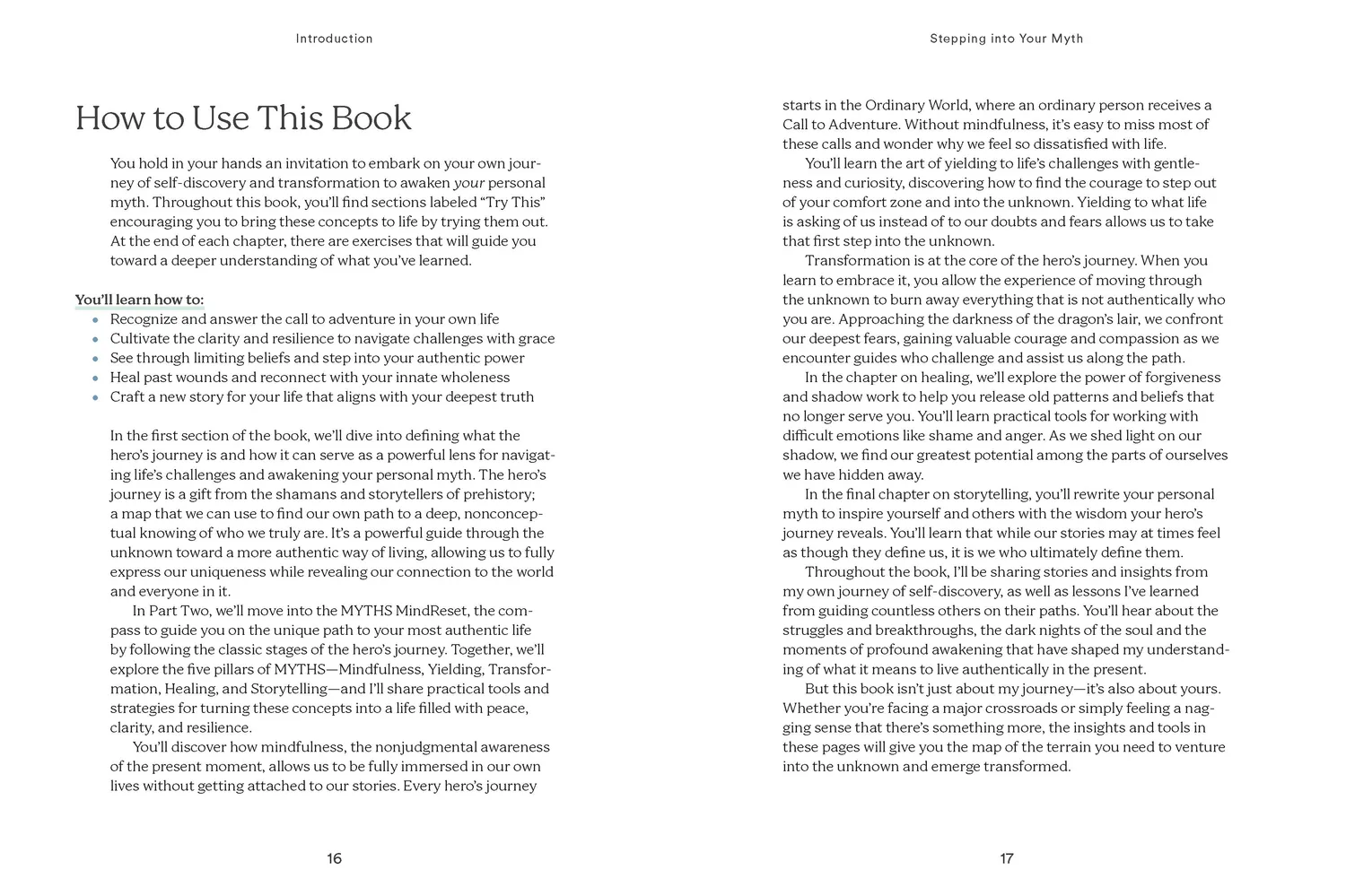 Chronicle Books Awaken Your Myth innbundet selvhjelpsbok