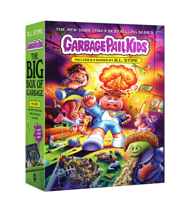 Amulet Garbage Pail Kids samleboks 3 bøker innbundet