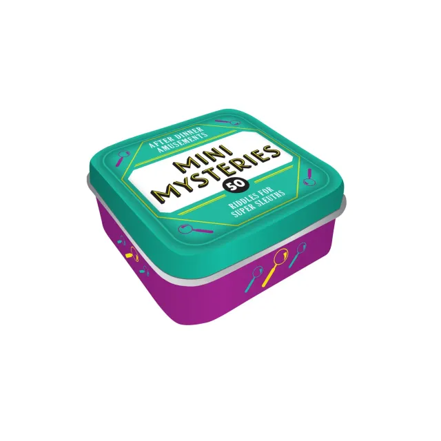 Abrams and Chronicle After Dinner Amusements Mini Mysteries spill