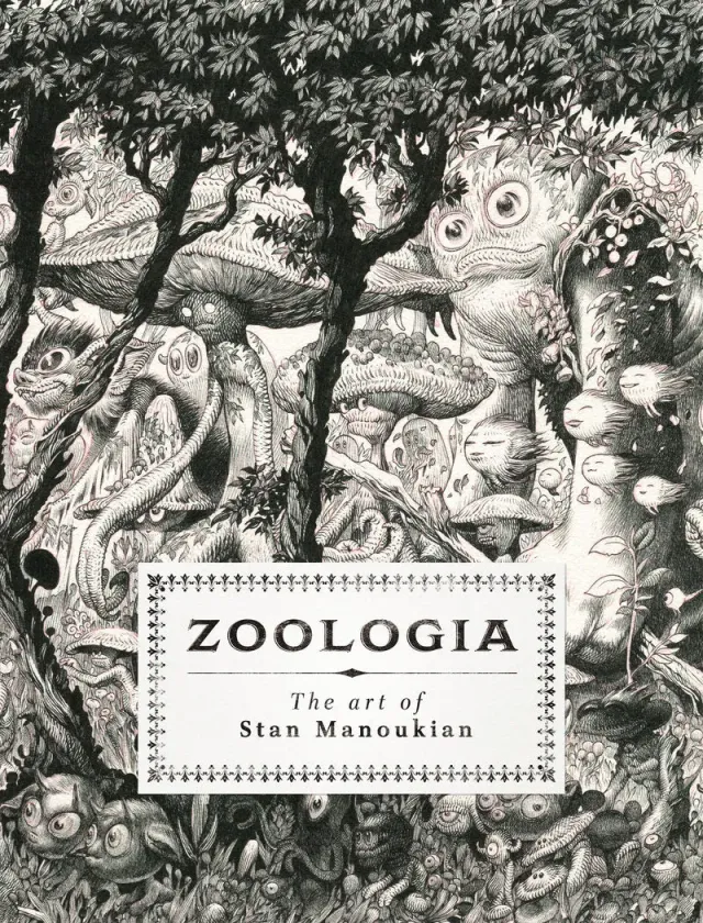 Abrams and Chronicle Zoologia The Art of Stan Manoukian bok innbundet