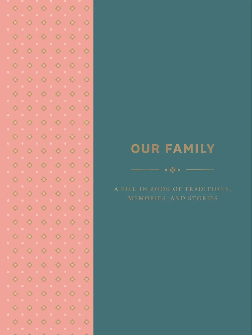 Abrams and Chronicle Our Family minnebok innbundet tradisjoner