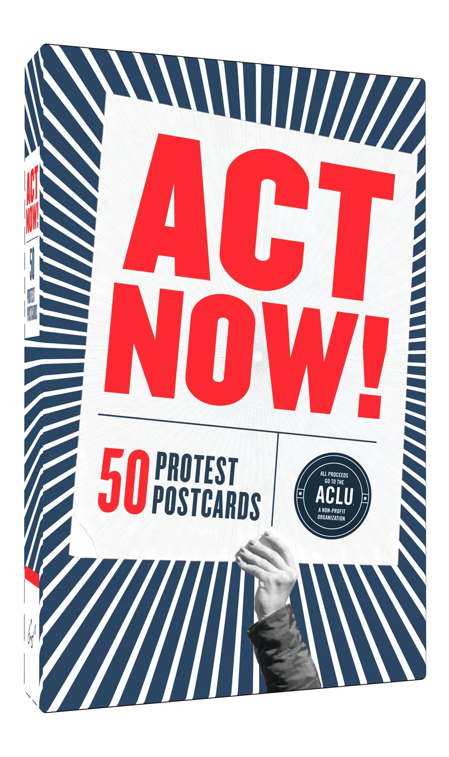 Abrams & Chronicle Books Act Now! postkortbok 50 protestkort