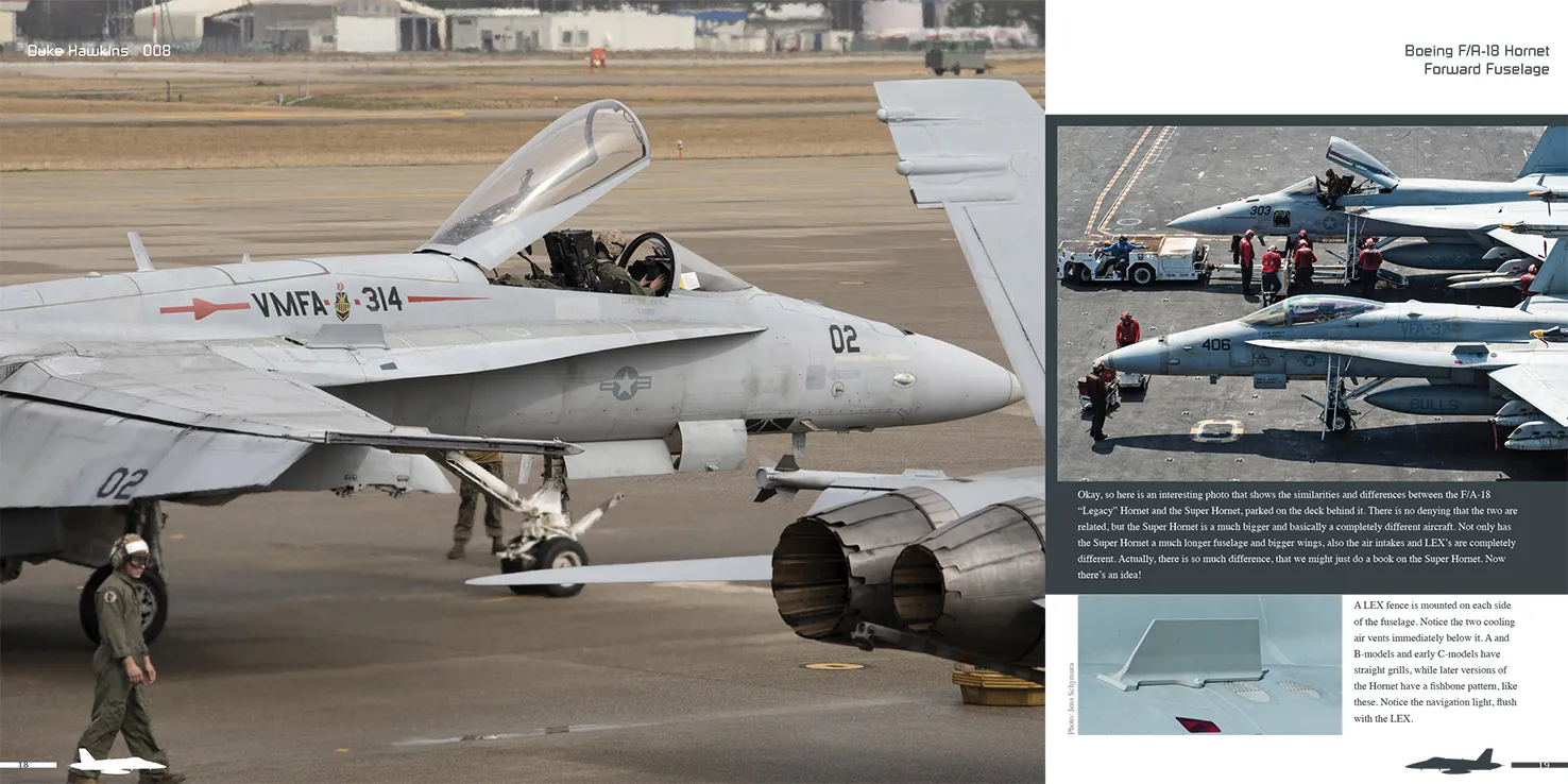 Duke Hawkins Boeing F/A-18 Hornet bok A/B C/D