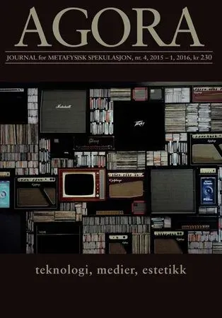 Agora Nr. 4 2015-1 2016 tidsskrift pocket pent brukt