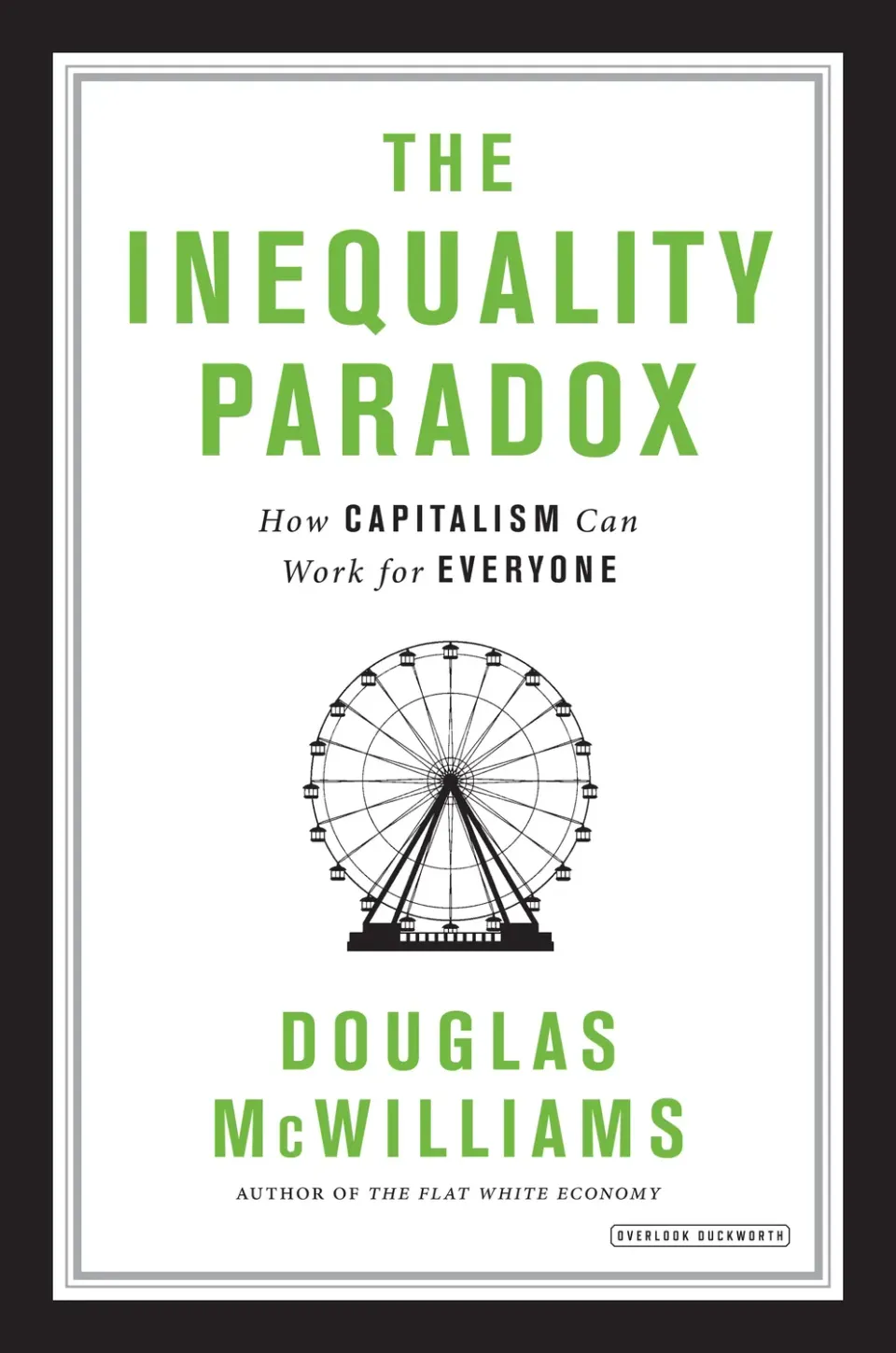 Abrams Press Inequality Paradox økonomibok innbundet