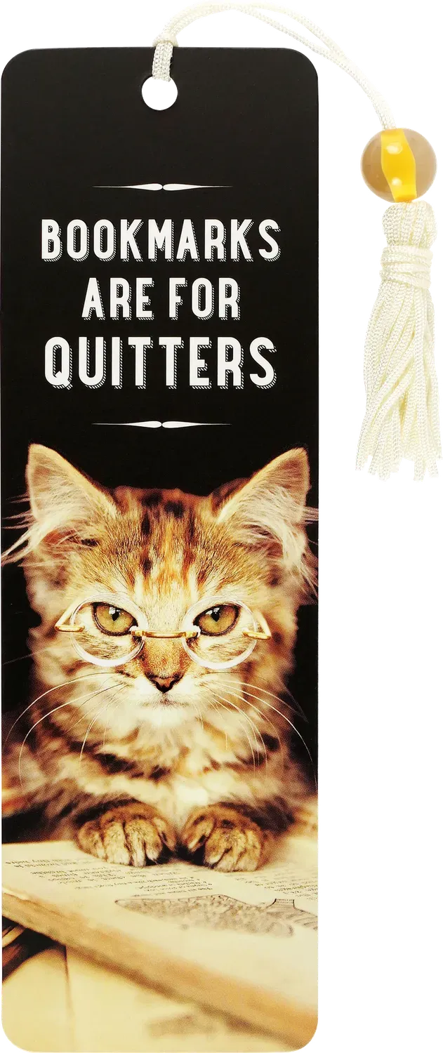 Peter Pauper Press Bookmarks Are for Quitters bokmerke
