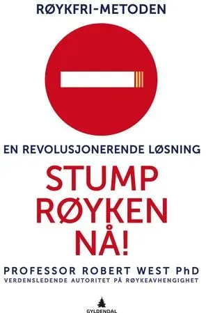 Bokia Røykfri-metoden innbundet bok pent brukt