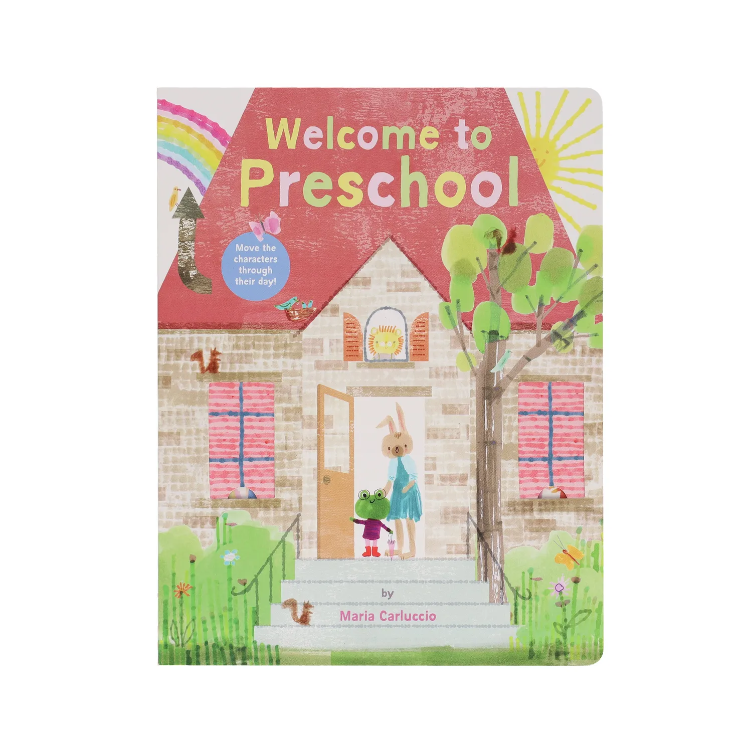 Chronicle Books Welcome to Preschool kartongbok interaktiv