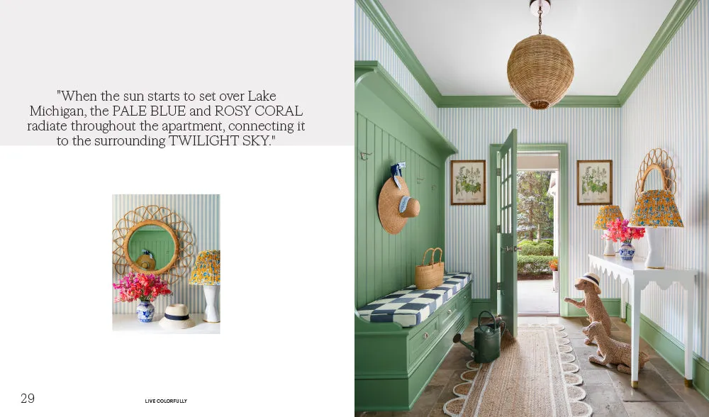 Abrams House Beautiful Live Colorfully bok innbundet interiørfarger