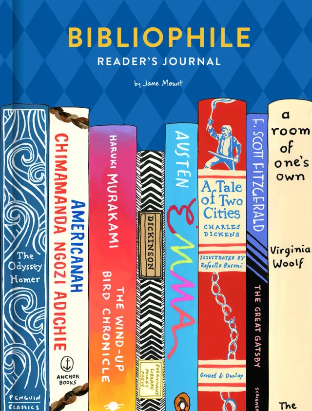 Chronicle Books Bibliophile Reader's Journal lesedagbok bokelskere