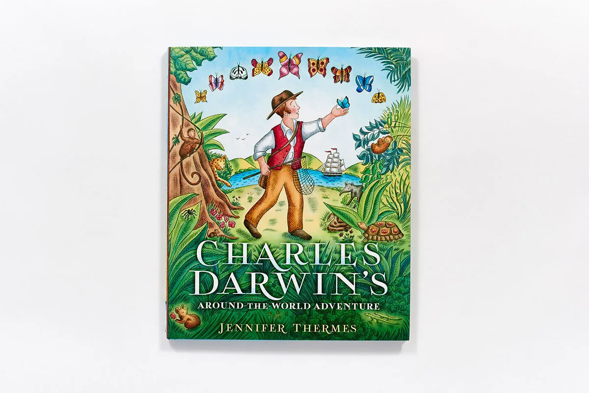 Abrams Charles Darwin's Around-the-World Adventure bildebok