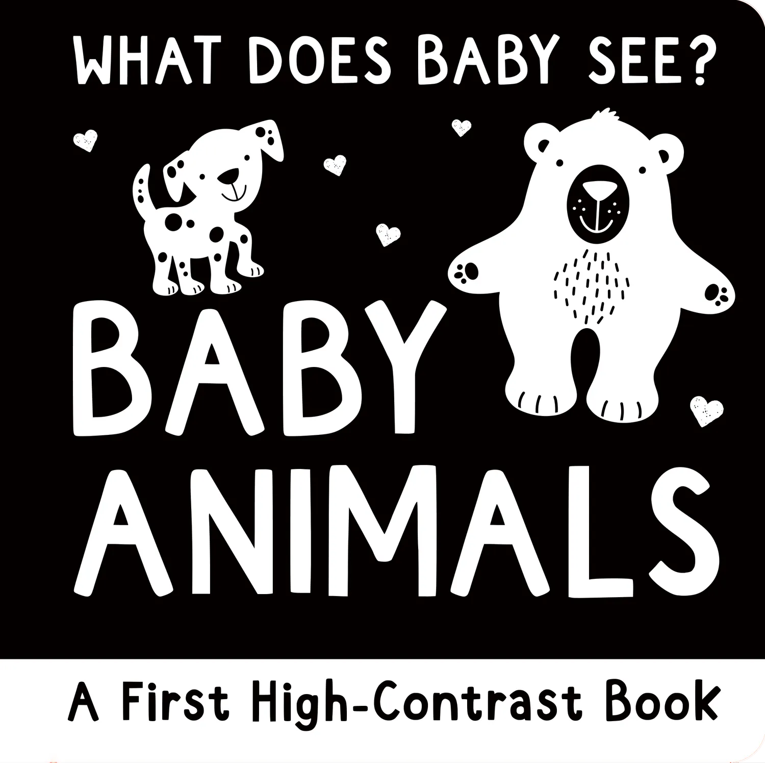 Peter Pauper Press Baby Animals pappbok kontrast 0 år