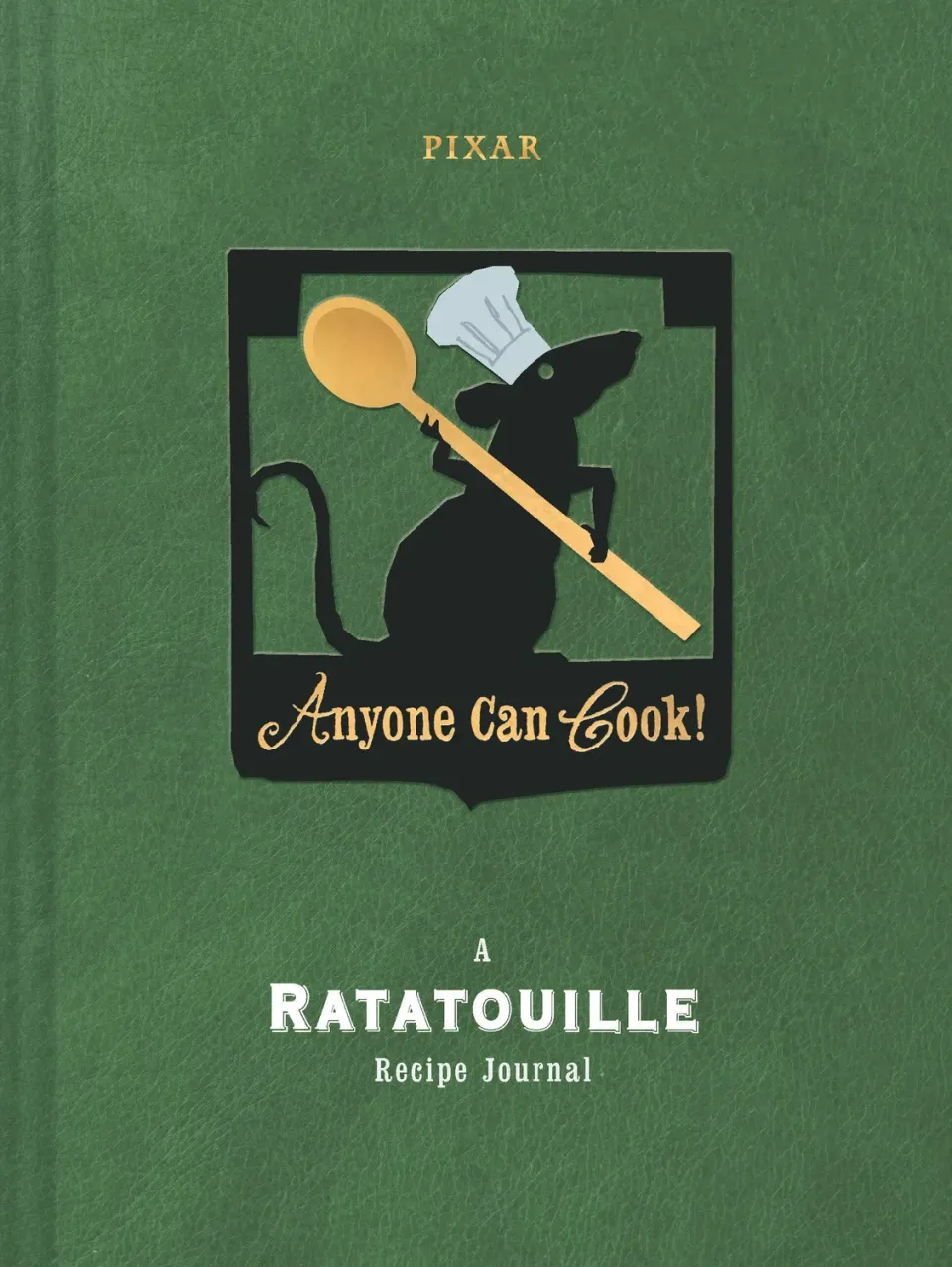 Disney Pixar Anyone Can Cook Ratatouille oppskriftsjournal