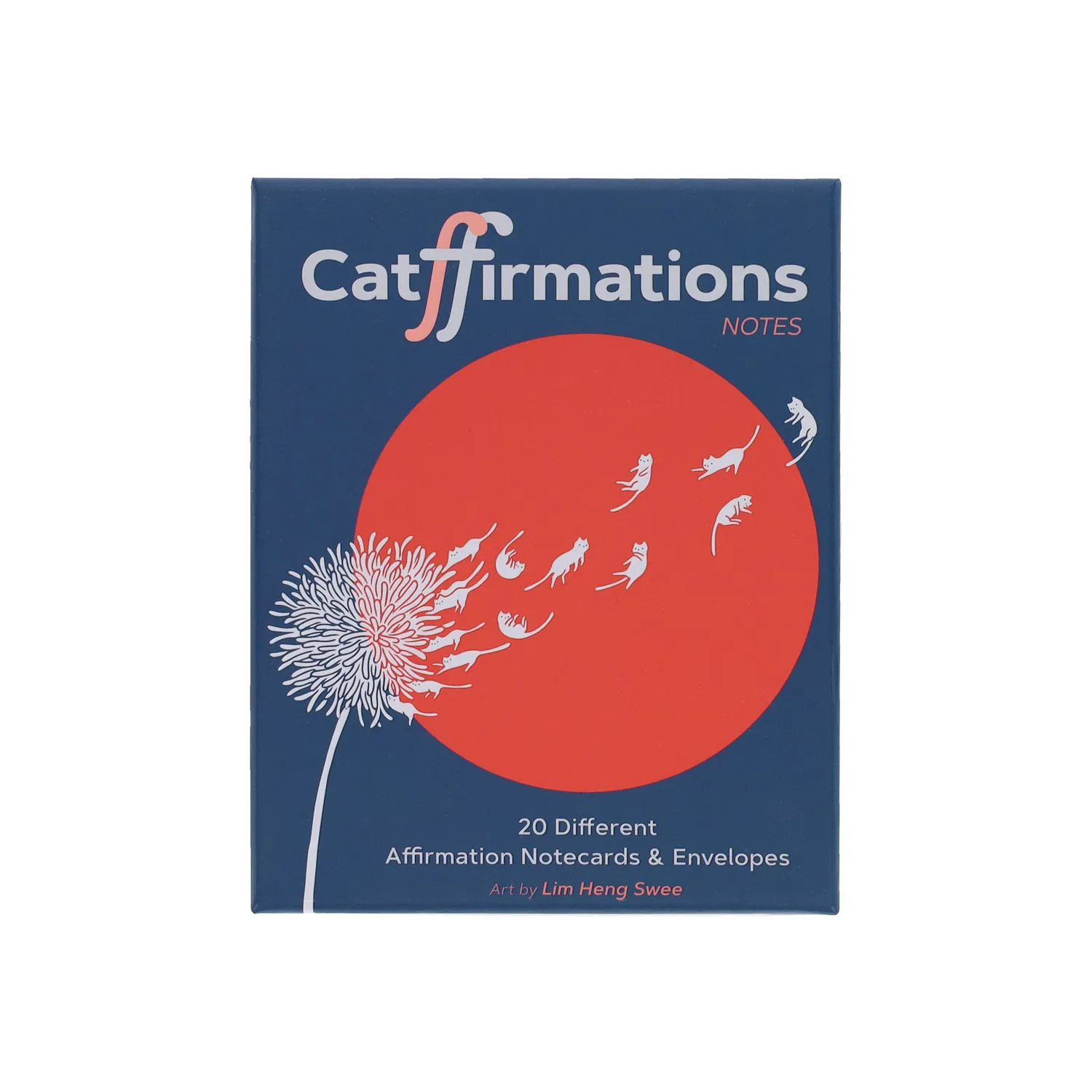 Catffirmations Notes notatkort 20 stk katt affirmasjon