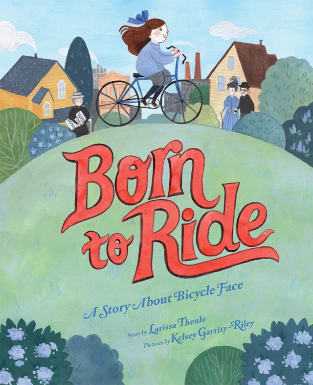 Abrams Born to Ride innbundet barnebok 4-8 år sykkel