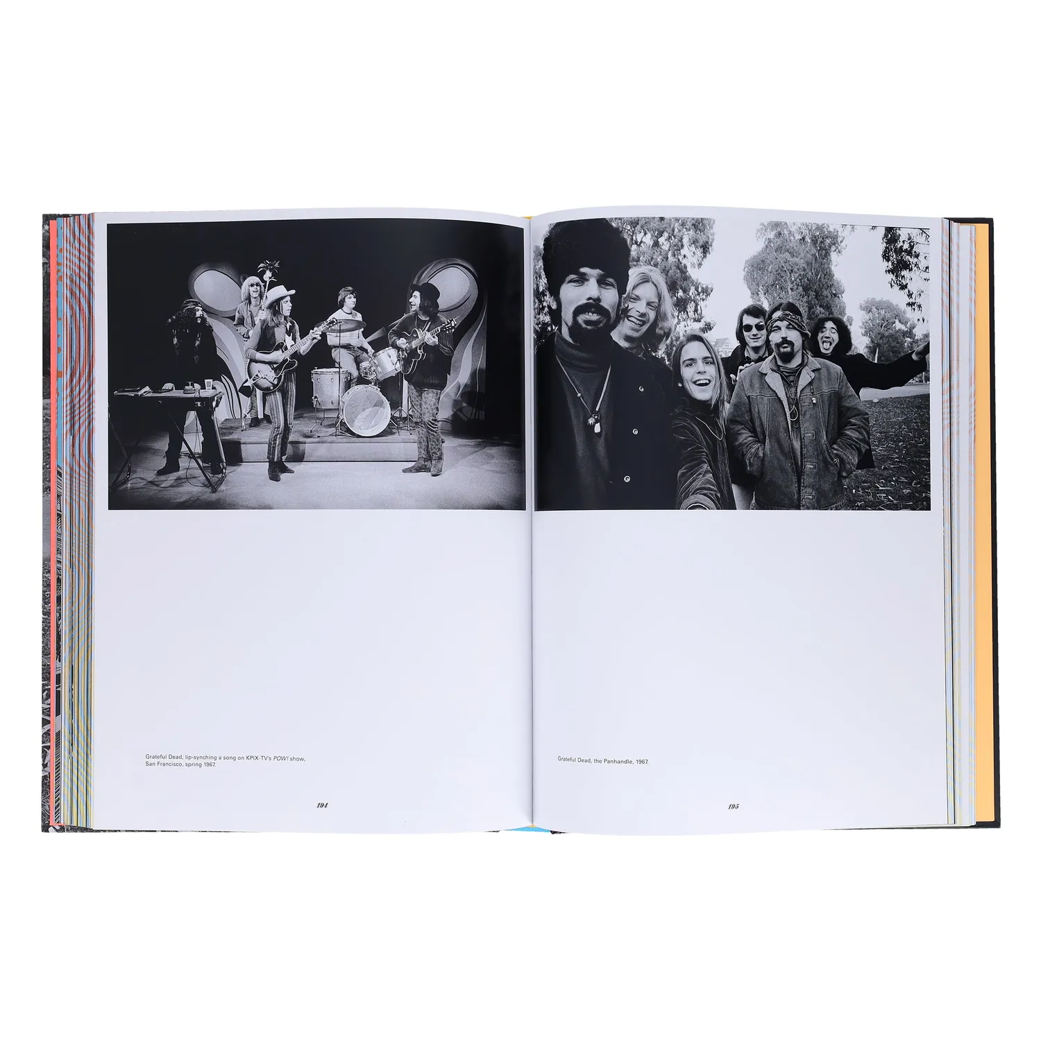 Abrams The Grateful Dead by Jim Marshall innbundet fotobok 1966–1977