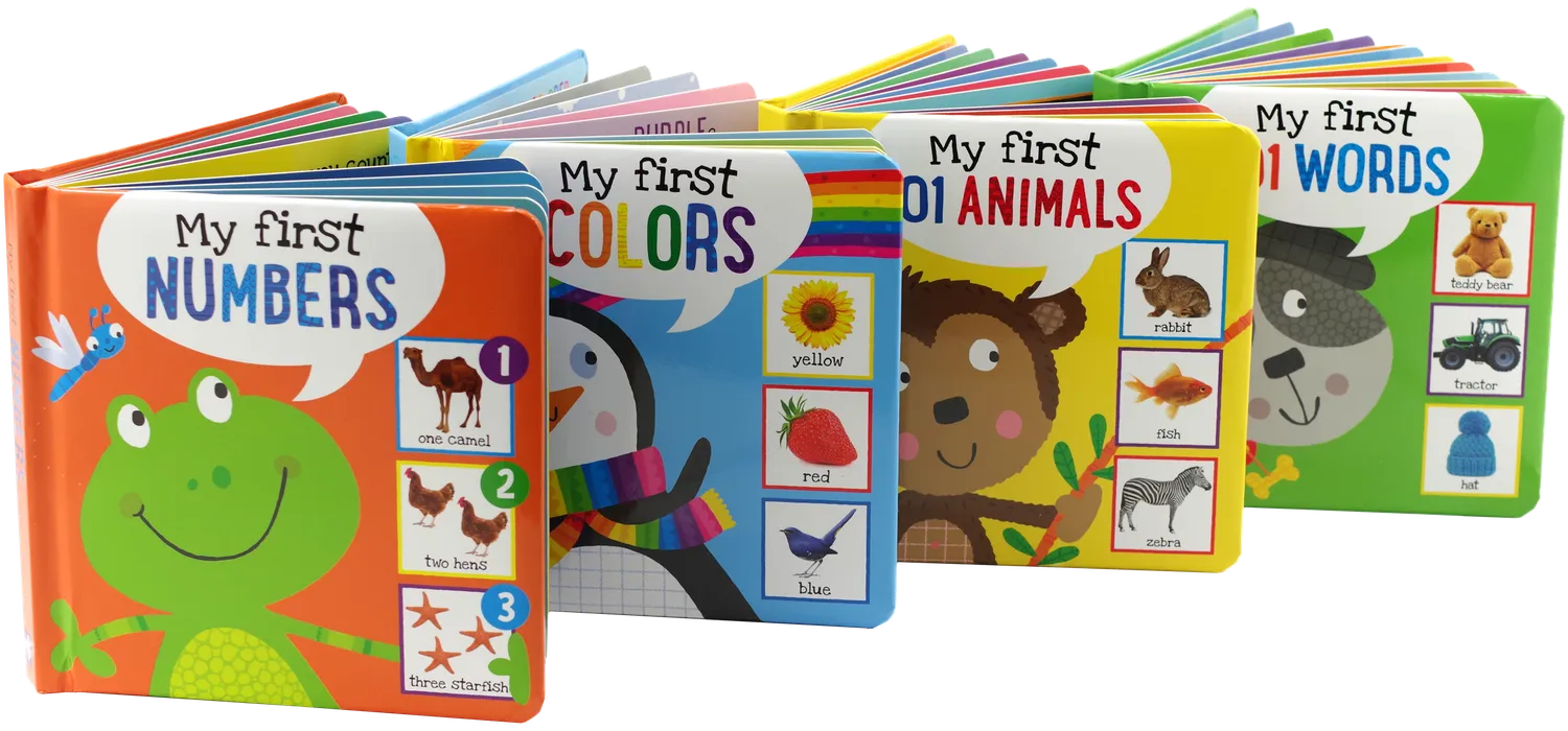 Peter Pauper Press My First Books pappbok 4 stk