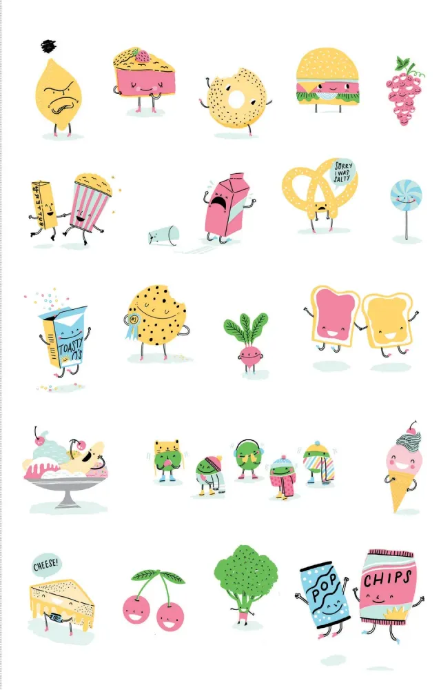 Hello!Lucky Celebrate Today notatbok pocket