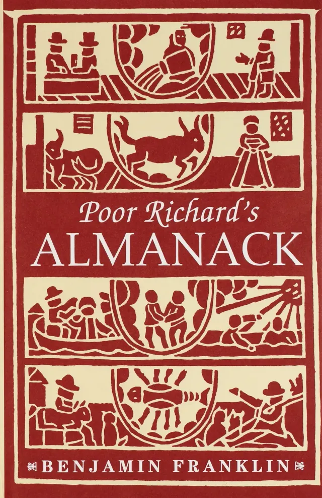 Peter Pauper Press Poor Richard's Almanack gavebok