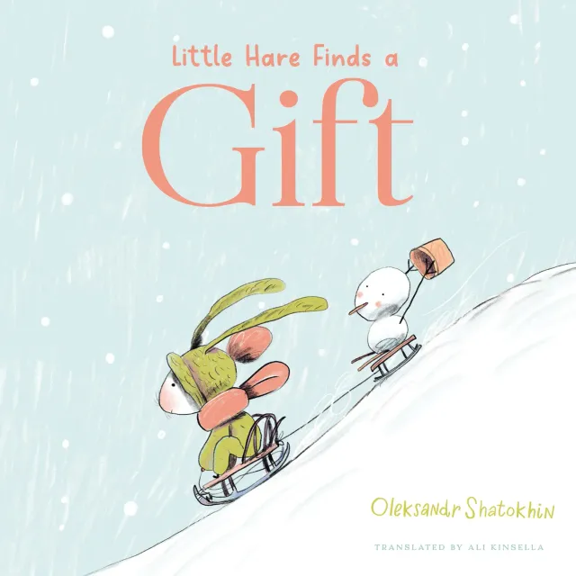 Red Comet Press Little Hare Finds a Gift barnebok innbundet jul