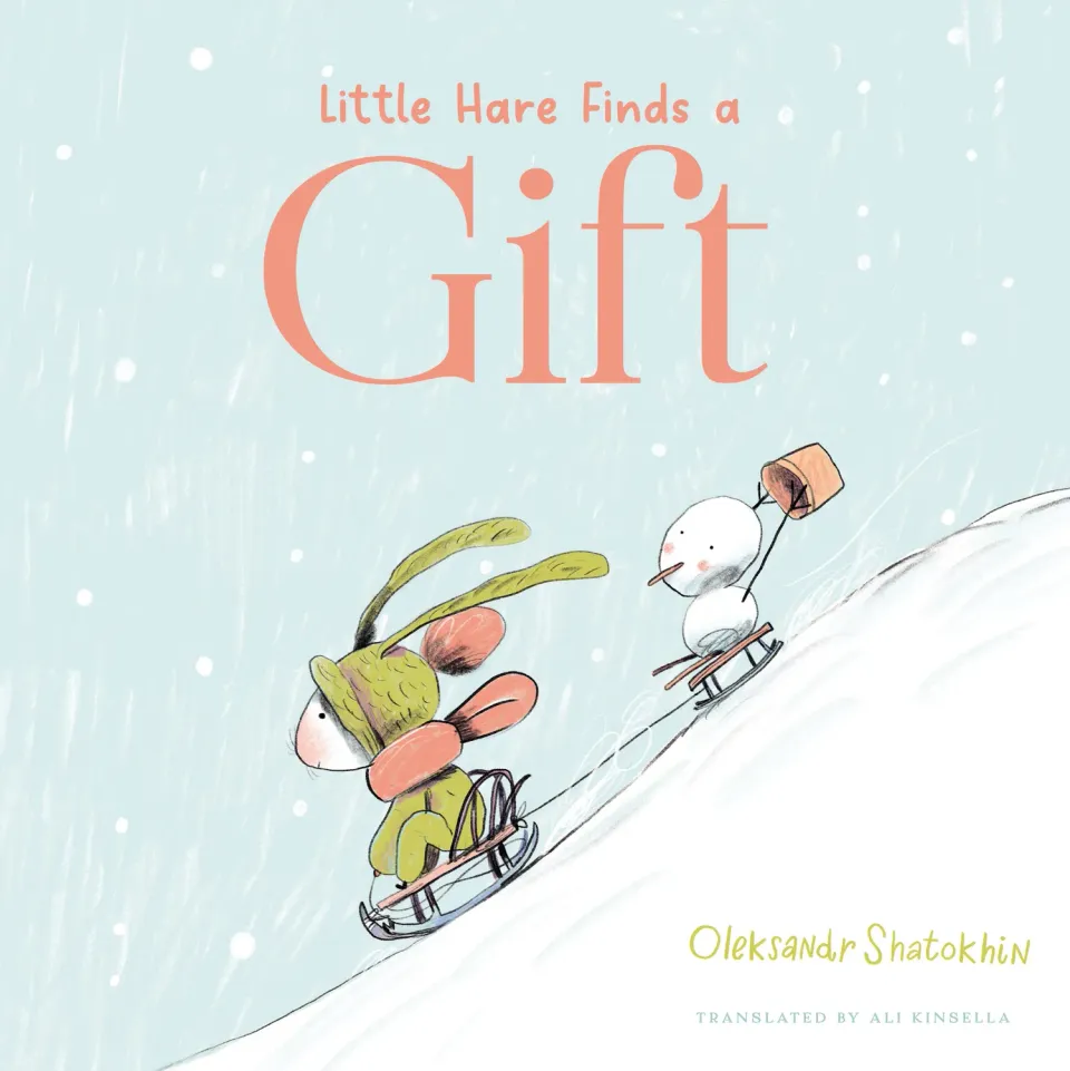 Abrams Little Hare Finds a Gift barnebok innbundet jul