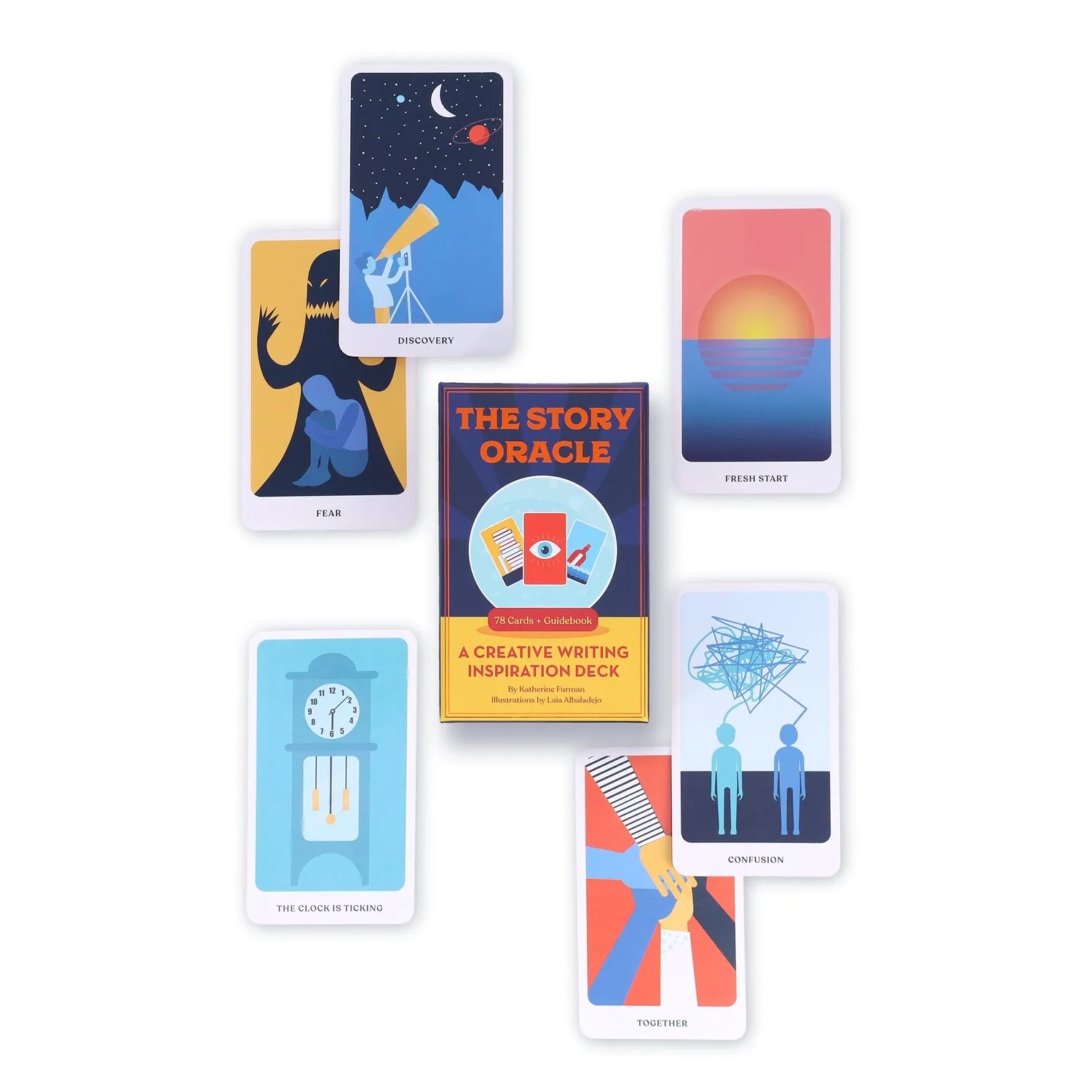 Abrams and Chronicle Story Oracle inspirasjonskort 78 kort