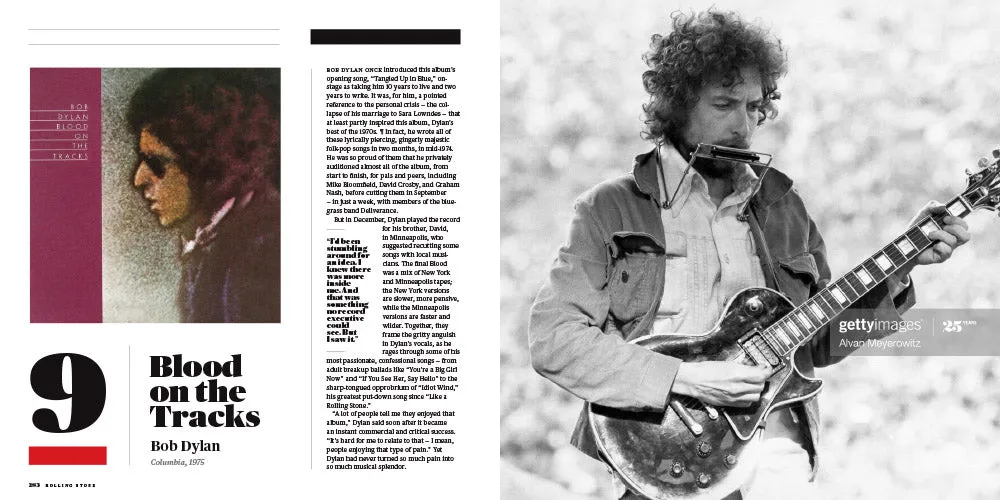 Rolling Stone 500 Greatest Albums innbundet musikkbok