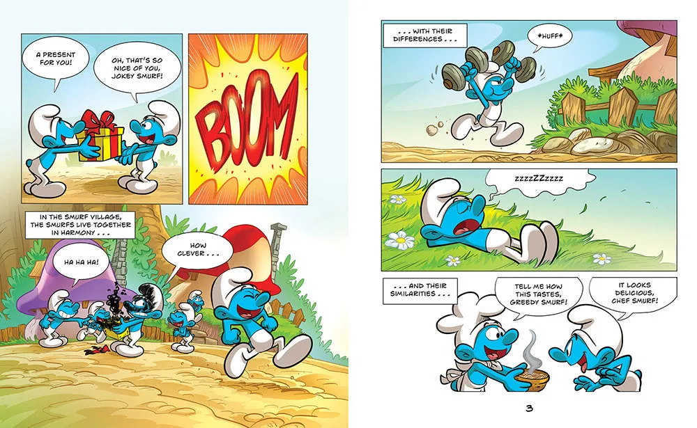 Abrams and Chronicle We Are the Smurfs Better Together pocket