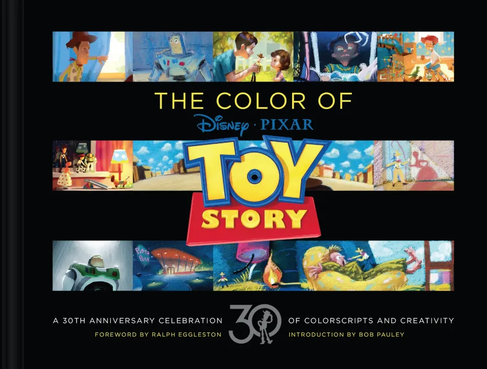 Disney Pixar The Color of Toy Story bok innbundet jubileum