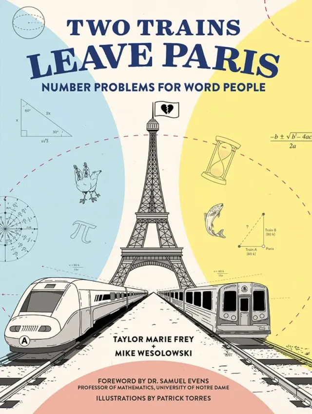 Abrams and Chronicle Two Trains Leave Paris pocketbok mattehumor