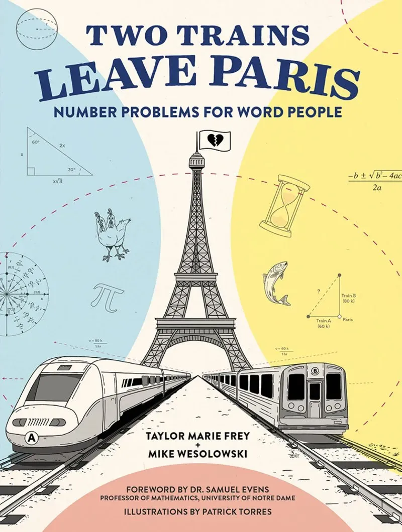 Abrams & Chronicle Books Two Trains Leave Paris pocketbok mattehumor