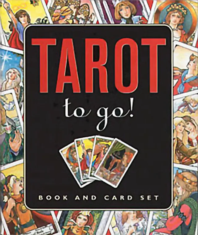 Peter Pauper Press Tarot To Go! tarotsett mini bok og kort