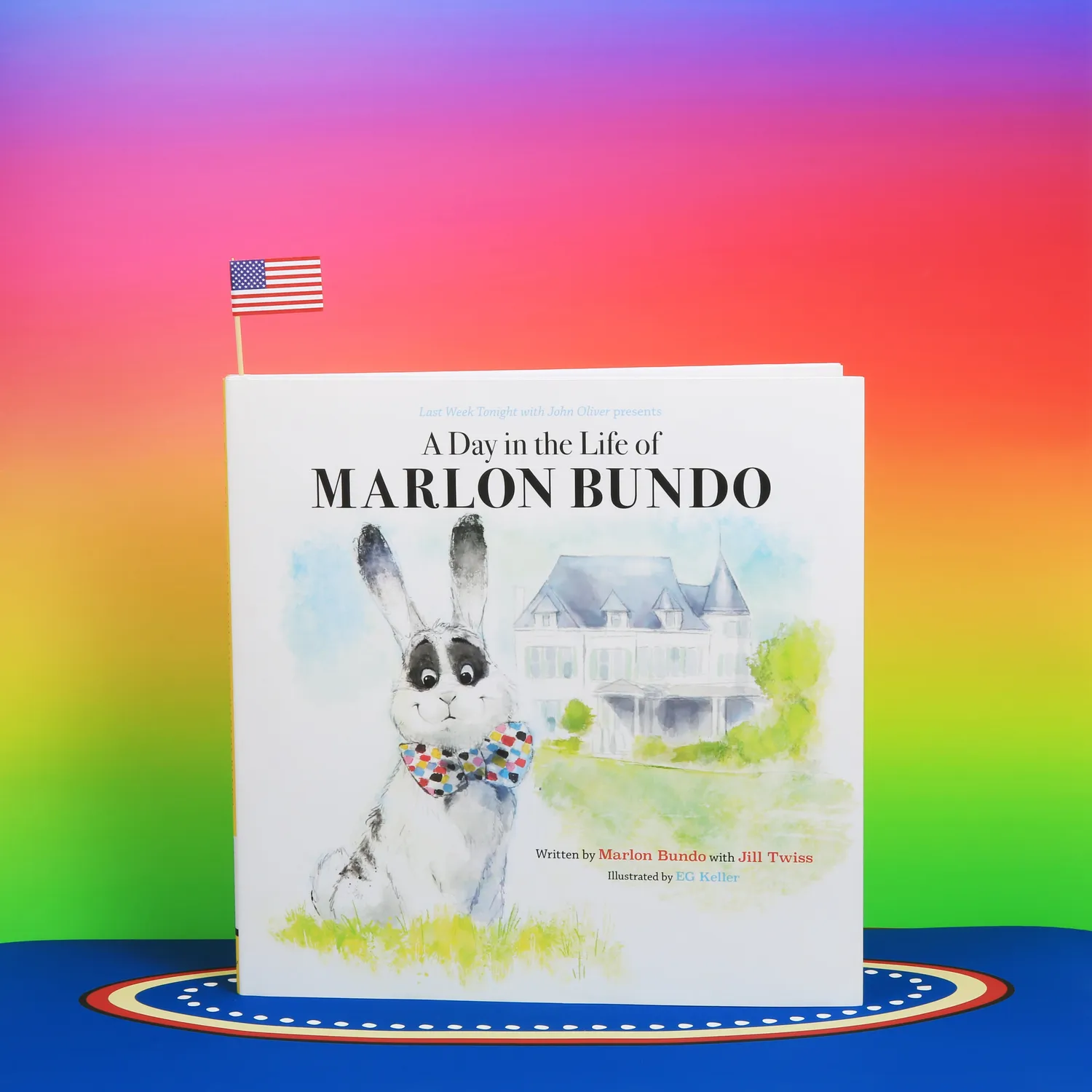 Abrams and Chronicle Marlon Bundo innbundet barnebok