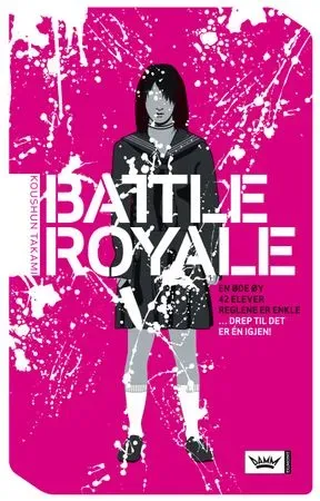 Bokia Battle Royale innbundet bok pent brukt Takami