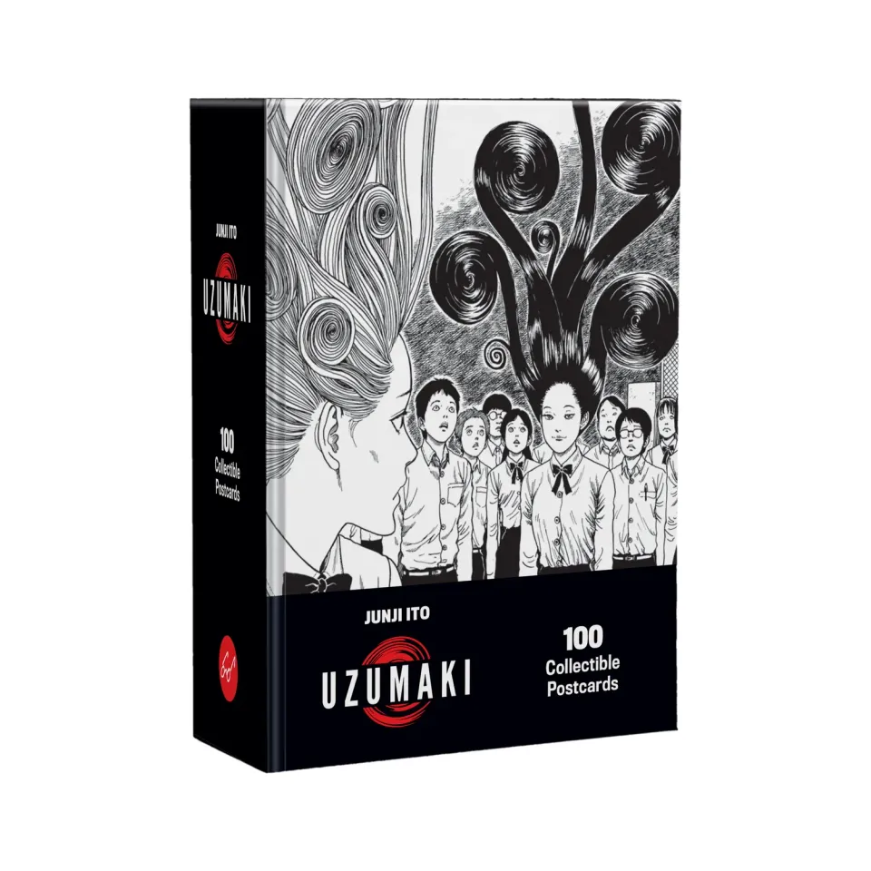 Junji Ito Uzumaki 100 Collectible Postcards postkort skrekk