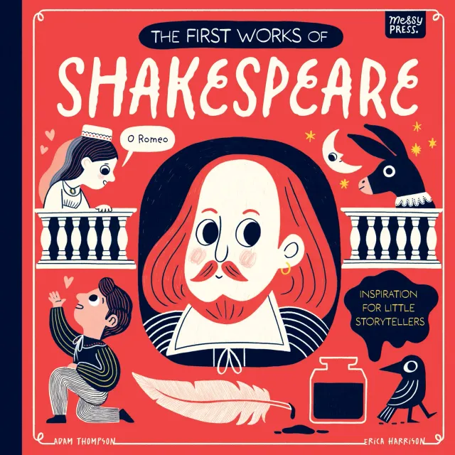 The First Works of Shakespeare pappbok baby