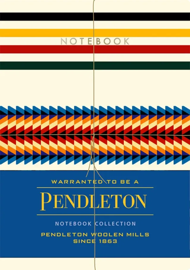 Pendleton Notebook Collection notatbok 3-pakn linjert