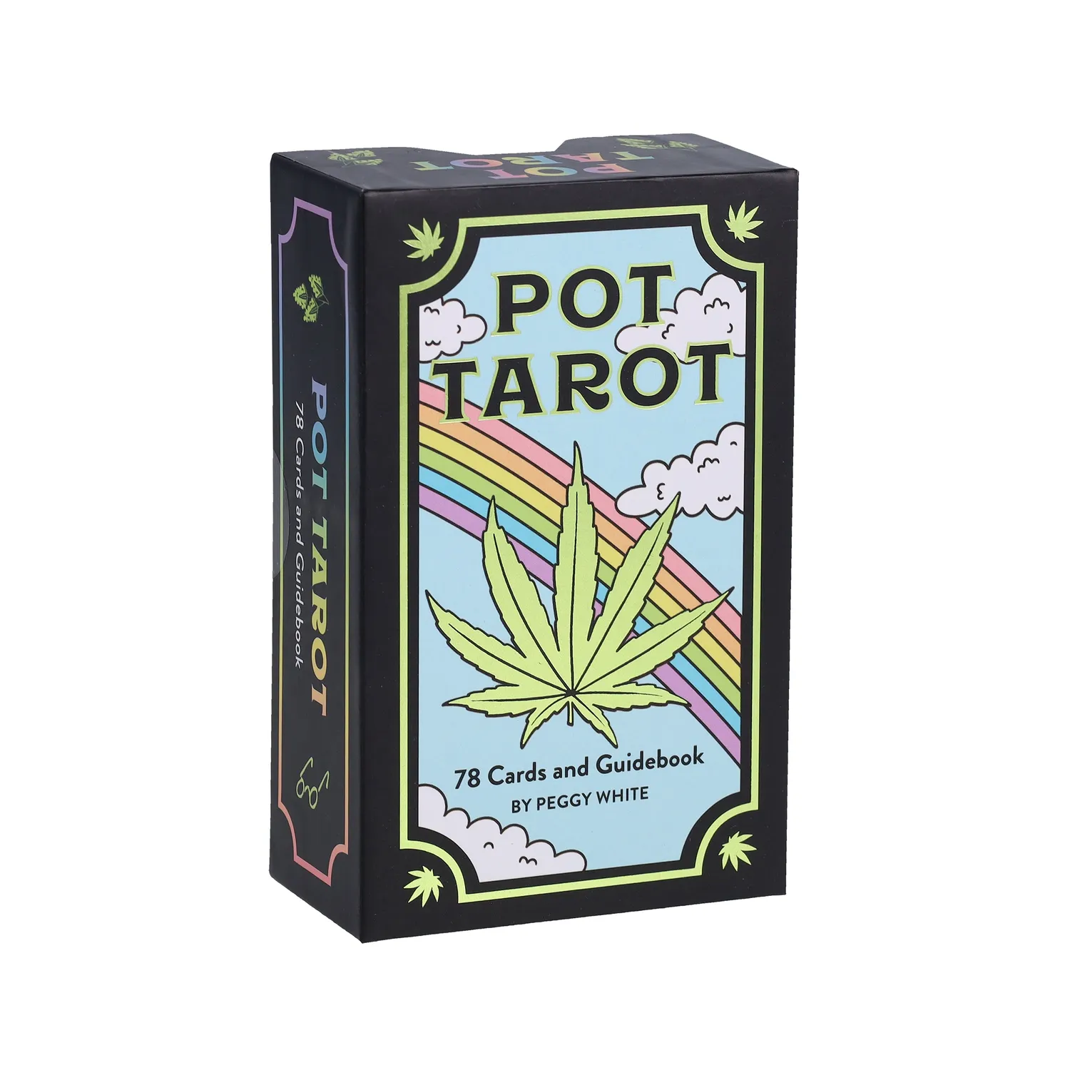 Abrams and Chronicle Pot Tarot tarotkort 78 kort guidebok