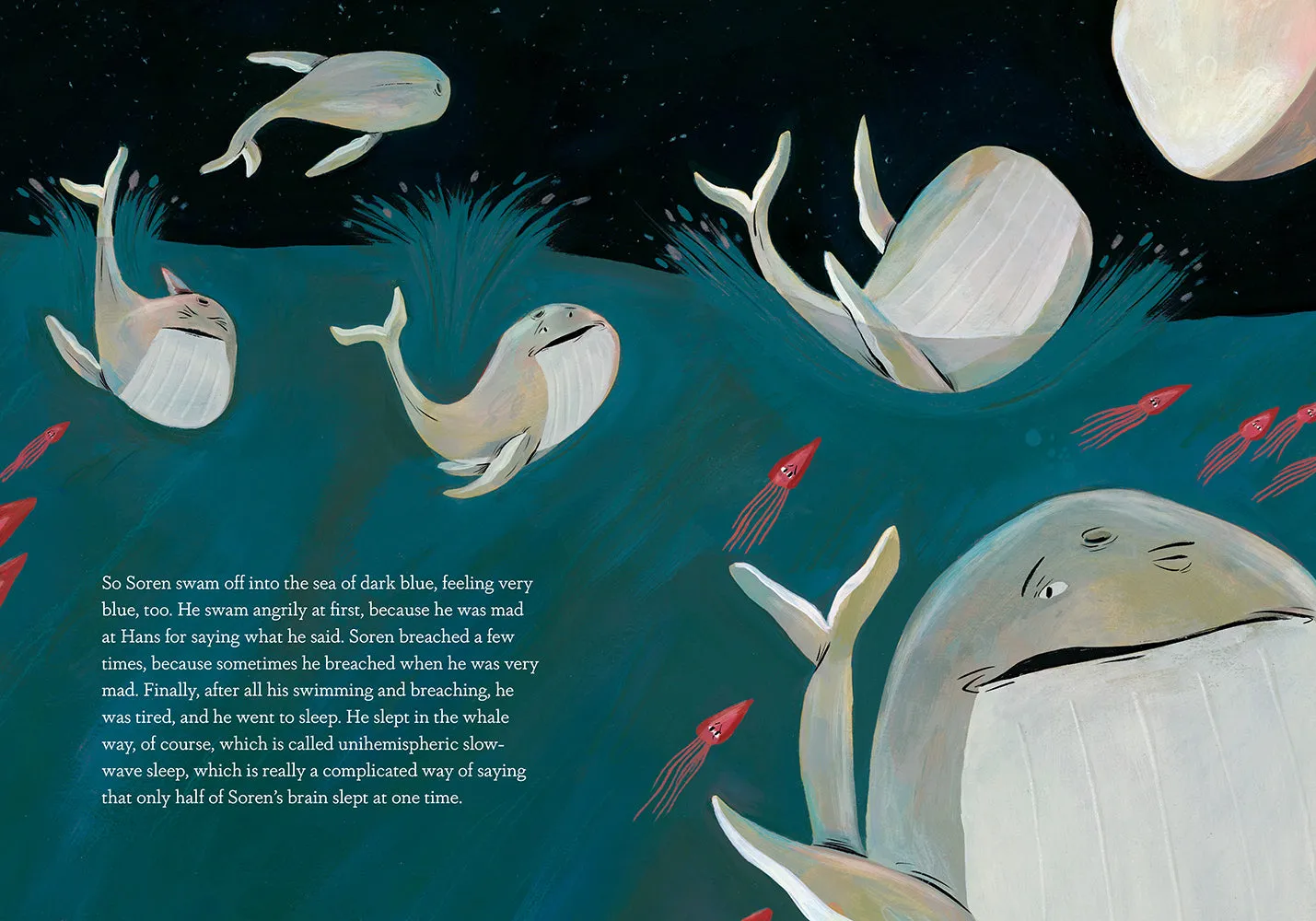 Dave Eggers Soren's Seventh Song bildebok innbundet hval