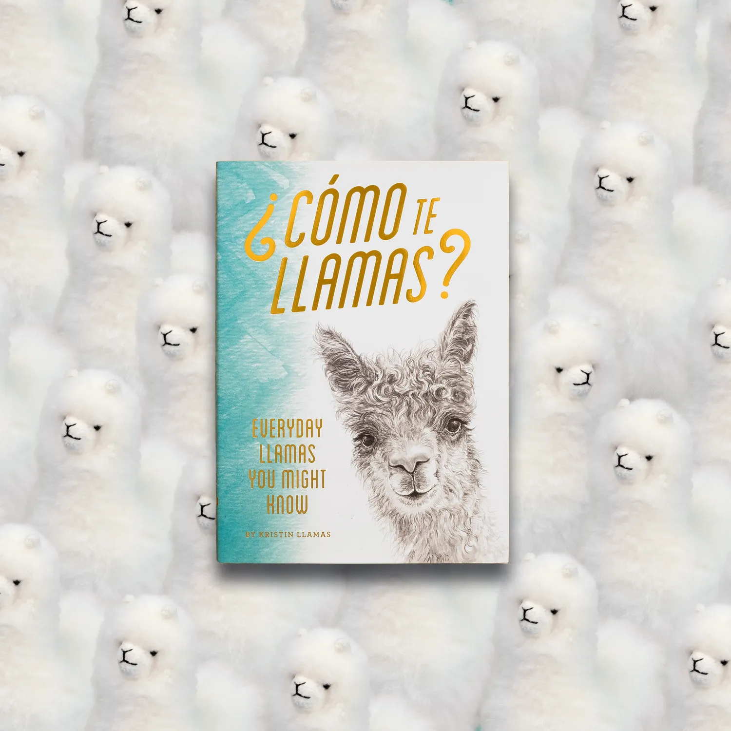 Kristin Llamas Como te Llamas lamabok innbundet humor
