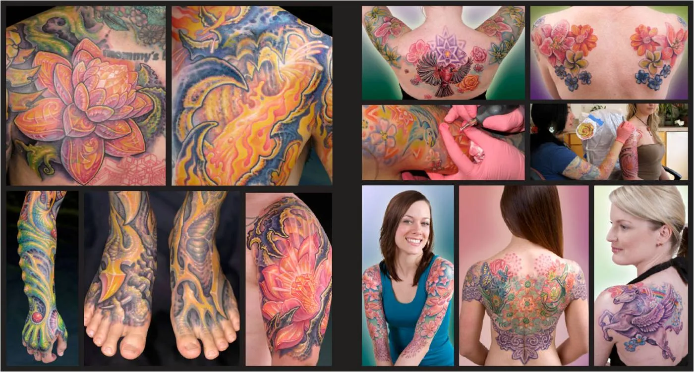 Abrams and Chronicle Tattoo World bok innbundet tatovering