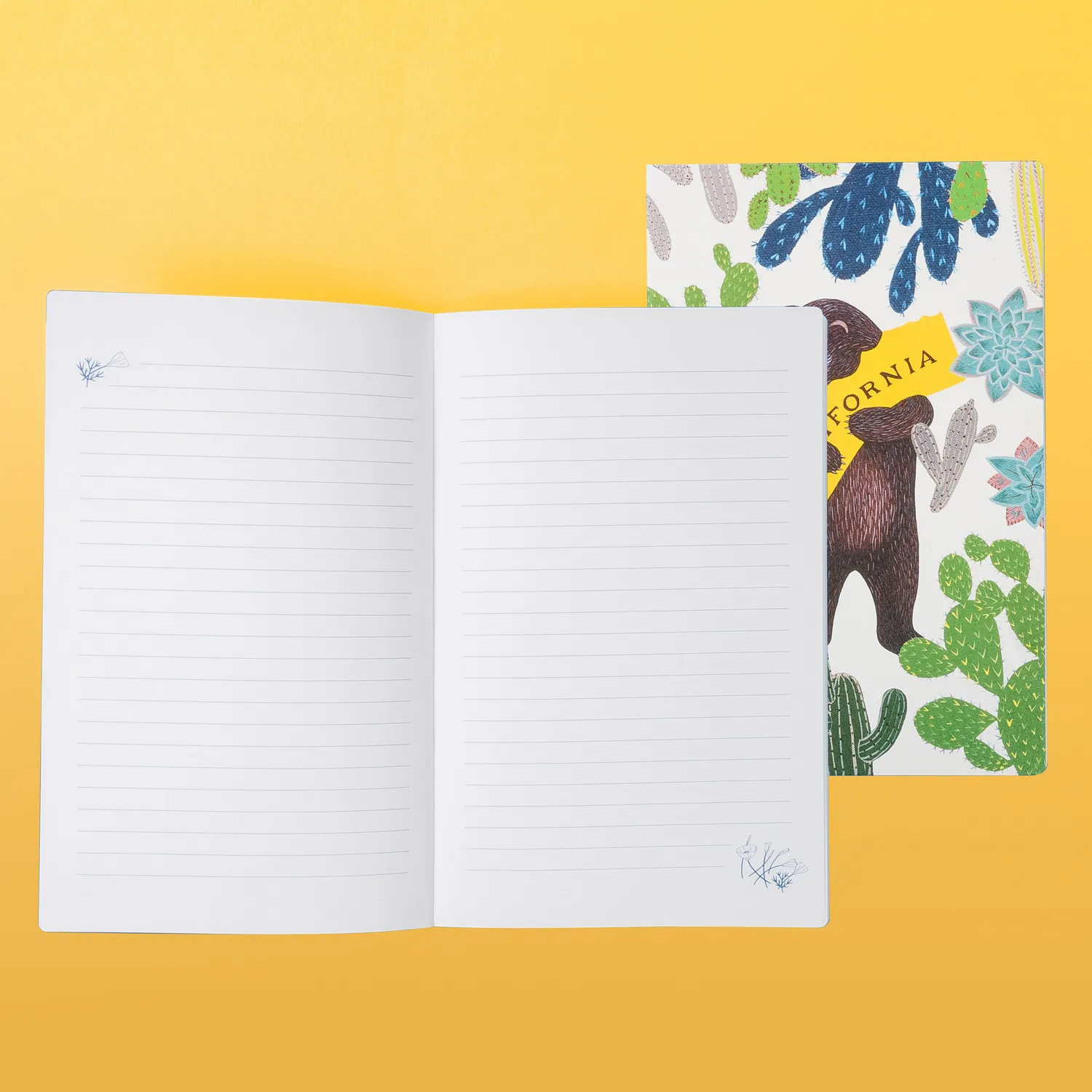 California Dreaming Notebook Set notatbok 3-pakning