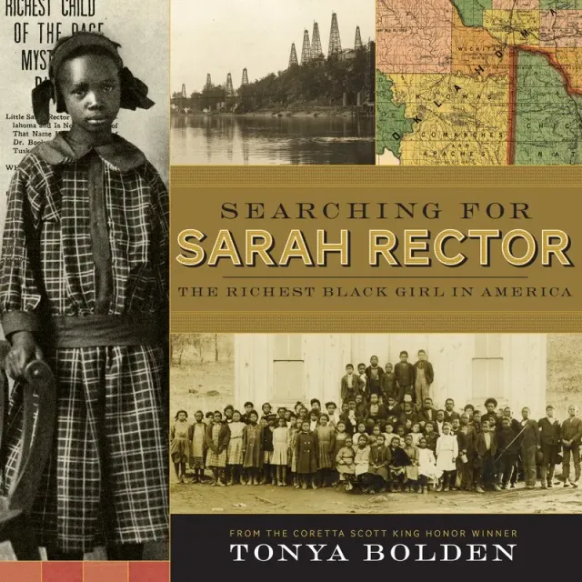 Abrams Searching for Sarah Rector innbundet barnebok 8-12