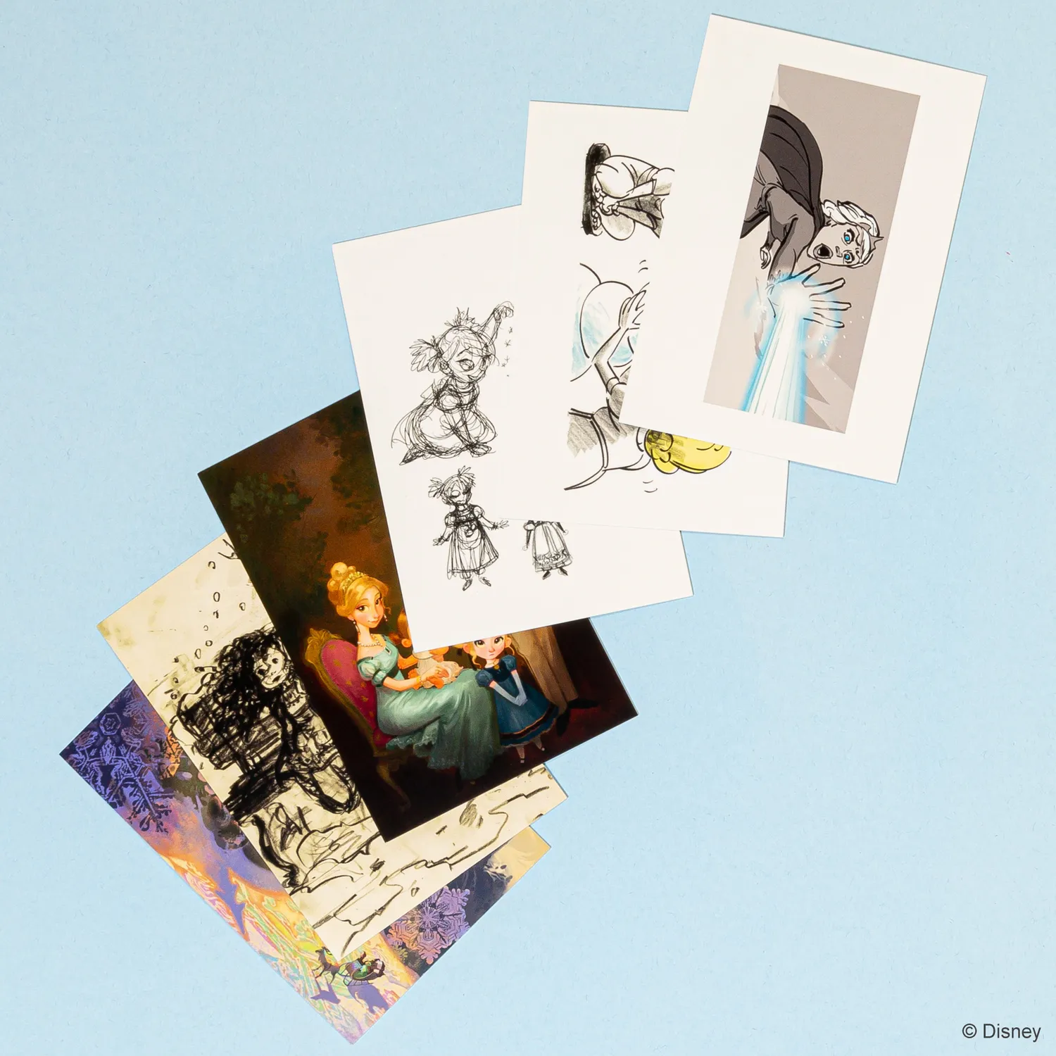 Chronicle Disney Frozen postkortboks 100 konseptkunst
