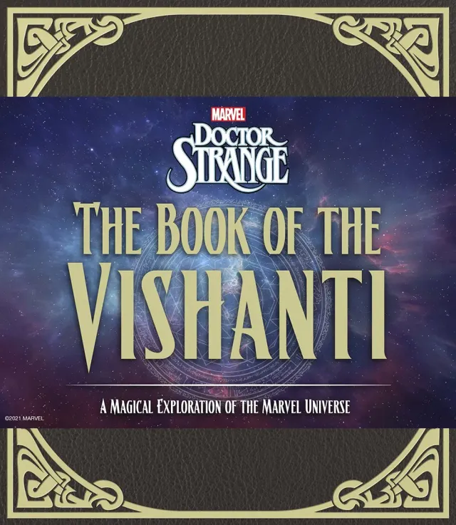Abrams Doctor Strange Book of the Vishanti innbundet bok Marvel-magi