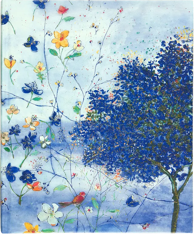 Peter Pauper Press Azure Dreams journal linjert
