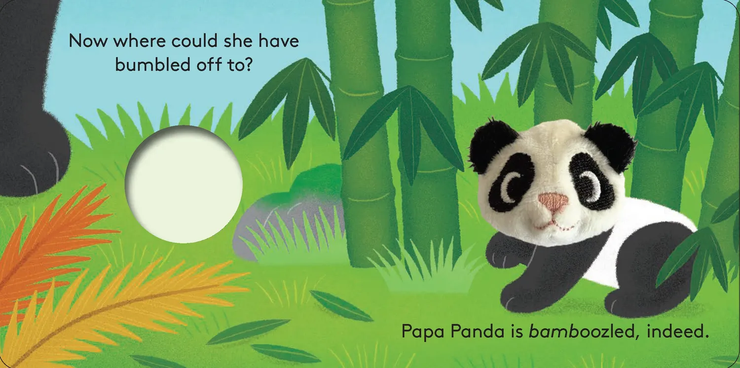 Chronicle Books Baby Panda pekebok fingerdukke